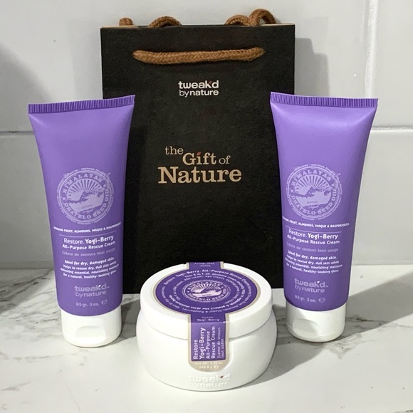 Gift Set TWEAK’D By Nature YOGI-Berry All Purpose Rescue Cream - - Picture 1 of 5